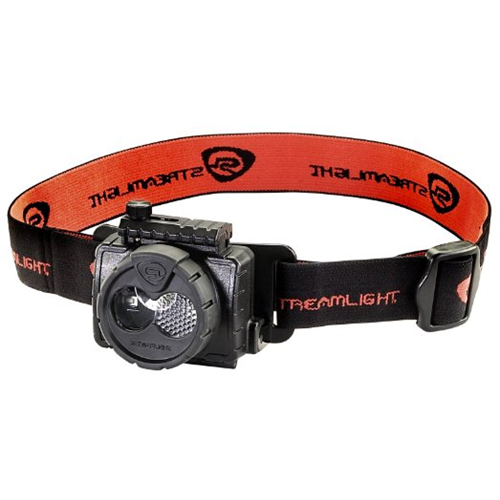 Streamlight Double Clutch LED Headlamp with Dual Fuel Technology and One-Handed Facecap Rotation