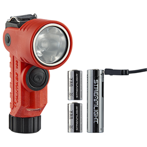 Streamlight Vantage 180 X USB Orange Helmet Light and Flashlight - Part #88911