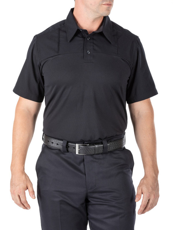 5.11 Tactical Stryke PDU Rapid Short Sleeve Shirt - Regular Fit, Large, Midnight Navy