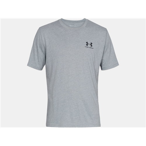 Under Armour UA Sportstyle Left Chest Short Sleeve Shirt 2X-Large in Steel Light Heather