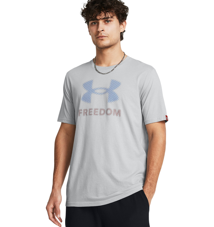 Under Armour Men's UA Freedom Amp T-Shirt 2X-Large in Red