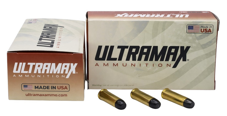 Ultramax Ammunition ULT-45C-1-N .45 Long Colt 200-Grain PPFP Centerfire Handgun Rounds, 50/10 Box