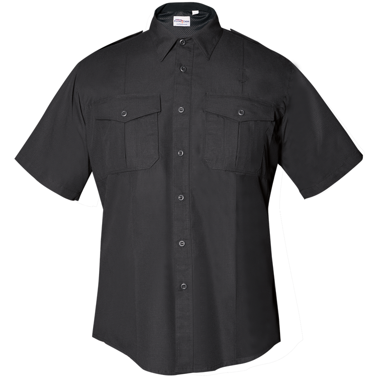 Flying Cross FX7100W 10 Women's Class B Short Sleeve Shirt in Black, Size 34