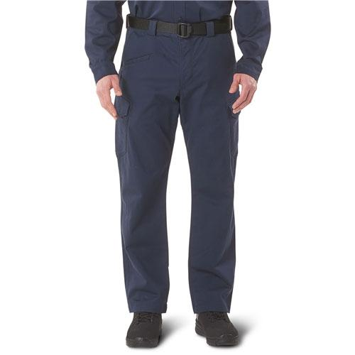 5.11 Tactical Fire Retardant Utility Stretch Cargo Pants - Dark Navy, 36-Inch Inseam, Size 34 Waist