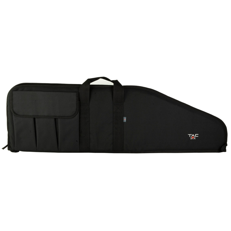 Allen Company Tac-Six Engage Rifle Case - 42-Inch Black Endura Fabric with Foam Padding and Magazine Pockets