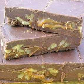 Caramel Nut Fudge