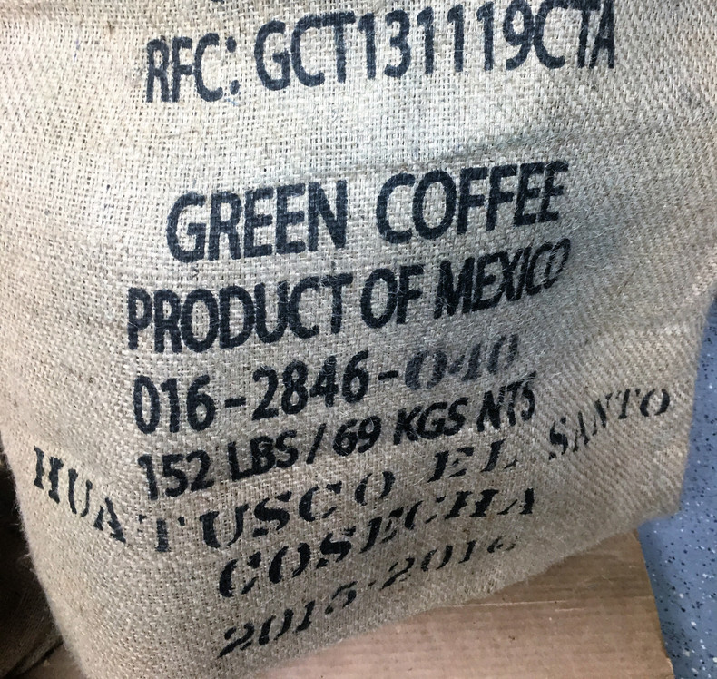 New Arrival Mexican Huatusco El Santo Green & Roasted Coffee