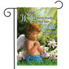 PRAYING ANGEL GARDEN FLAG