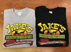 JAKES LOGO BLACK T SHIRT-SIZE XL
