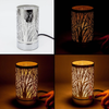 RED TREE TOUCH LAMP W/ TART MELTER/OIL DIFFUSER