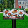 LADYBUGS AND DAISIES MAILBOX COVER
