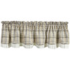 MURRAY LINED LAYERED VALANCE