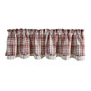 HOMESTYLE LINED LAYERED VALANCE