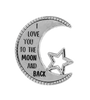 TO THE MOON & BACK CHARM