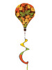 FALL LEAVES DELUXE HOT AIR BALLOON WIND SPINNER