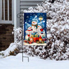 SINGING SNOWMEN GARDEN FLAG
