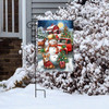 COUNTRY SNOW DAY GARDEN FLAG