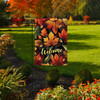 AUTUMN COLOR LEAVES GARDEN FLAG
