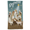 REJOICE NATIVITY HAND TOWEL REJOICE NATIVITY HAND TOWEL