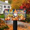 GNOME AND PUMPKINS MAILBOX COVER