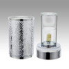 SILVER WINE TIME TOUCH LAMP