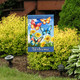 BUTTERFLY GARDEN GARDEN FLAG