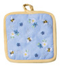 BLUE BEE POT HOLDER