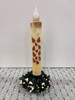 Lady Bugs 7" LED TAPER TIMER CANDLE