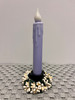 7" TIMER TAPER CANDLE LAVENDER