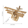 3D WOODEN PUZZLE AIRPLANE