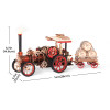 DIY MECHANICAL STEAM ENGINE 3D PUZZLE