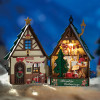 DIY MINIATURE HOUSE KIT TWINKLING CHRISTMAS HOUSE