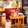 DIY MINIATURE HOUSE KIT - LEISURE TIME TEA ROOM