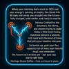 Our OUTATIME Medium Roast Special Blend is a smooth, medium-to-full bodied roast with layers of delicious boldness. Its low acidity and balanced structure create a velvety, rounded cup that finishes clean with a warm, lingering depth. Crafted to be your everyday favorite, it's bold enough to stand out yet smooth to sip all day.