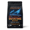 Our OUTATIME Medium Roast Special Blend is a smooth, medium-to-full bodied roast with layers of delicious boldness. Its low acidity and balanced structure create a velvety, rounded cup that finishes clean with a warm, lingering depth. Crafted to be your everyday favorite, it's bold enough to stand out yet smooth to sip all day.