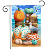 SEASIDE FALL GARDEN FLAG
