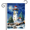 WONDERLAND LIGHTHOUSE GARDEN FLAG