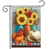 AUTUMN STILL LIFE GARDEN FLAG