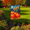 STARRY NIGHT PUMPKINS GARDEN FLAG