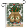 WARM WINTER MITTENS GARDEN FLAG