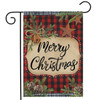 FARMHOUSE MERRY CHRISTMAS GARDEN FLAG