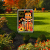 HAPPY FALL PUMPKIN STACK GARDEN FLAG