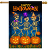 SKELETON DANCE PARTY HOUSE FLAG