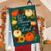 GIVE THANKS TO THE  LORD HOUSE FLAG