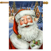 JOLLY SANTA HOUSE FLAG