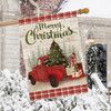 CHRISTMAS CHEER PICKUP HOUSE FLAG
