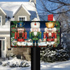 WOODEN NUTCRACKER MAILBOX COVER