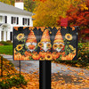 HAPPY HARVEST GNOMES MAILBOX COVER