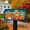 AUTUMN PUMPKIN CRATES MAILBOX COVER
