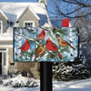WOODLAND WINTER CARDINALS MAILBOX COVER